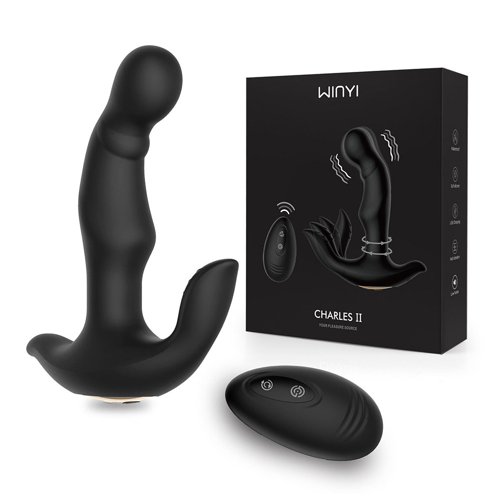 CHARLES II-Couple Sex Toys Rechargeable Remote Anal Vibrator Butt Plug –  SEKUMA