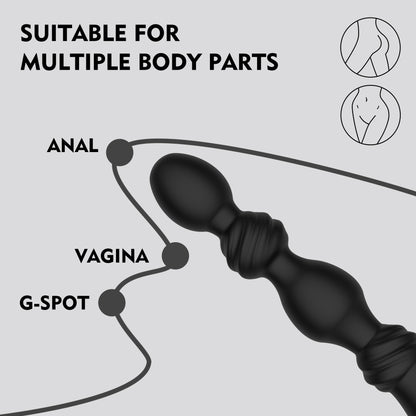 New Remote Controlled Anal Bead Vibrator