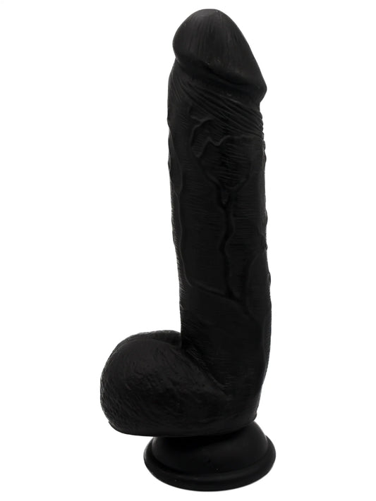 8 INCH DILDO (BLACK)