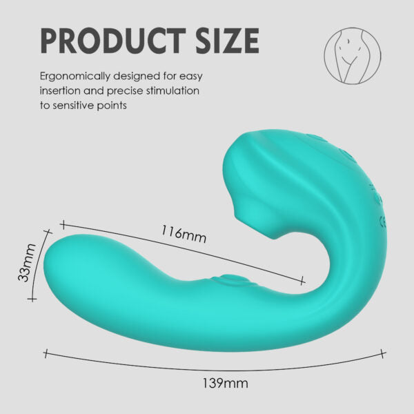 New 3 in1 Sucking Dildo Vibrator Manufacturer