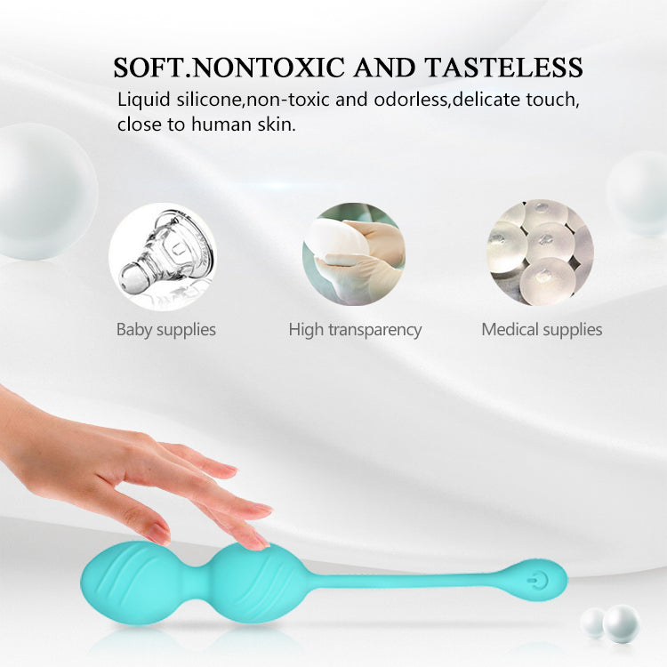 CASSIE-Sex Toy 10 Mode Touching Control Kegel Exercise Weights Silicone Kegel Ball For Women