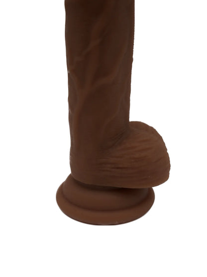 6 INCH DILDO (BROWN)