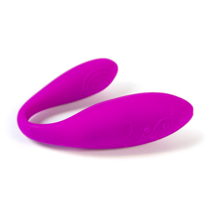 Unity g-spot and clitoral vibrator C-shape vibrator for couples