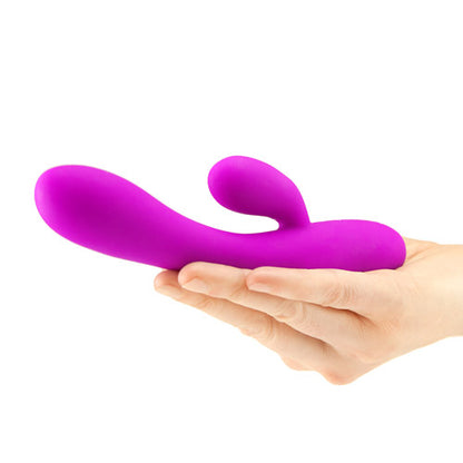 Petite treats luxury silicone dual massager Rechargeable rabbit vibrator