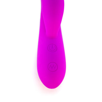 Petite treats luxury silicone dual massager Rechargeable rabbit vibrator