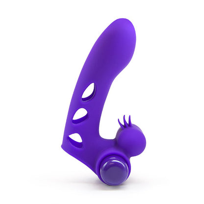 Power finger Finger vibe with clit stimulator