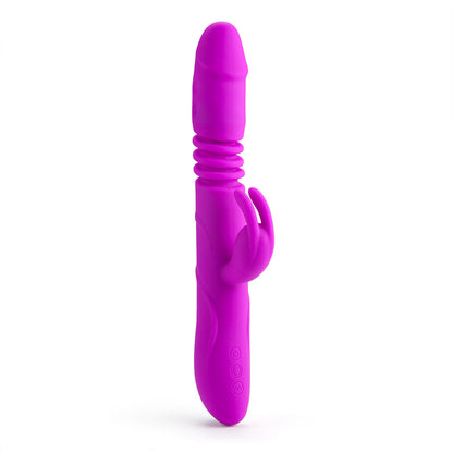 Heartbreaker Rechargeable thrusting rabbit vibrator