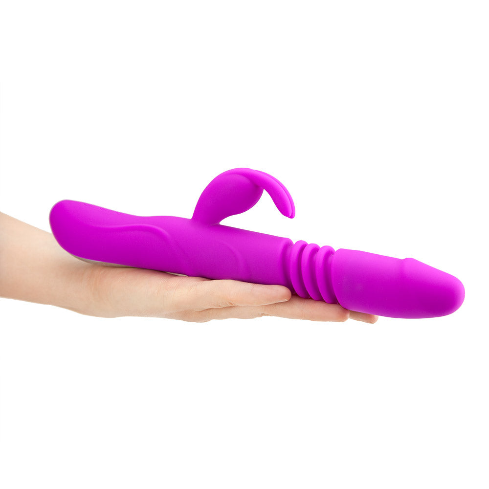 Heartbreaker Rechargeable thrusting rabbit vibrator