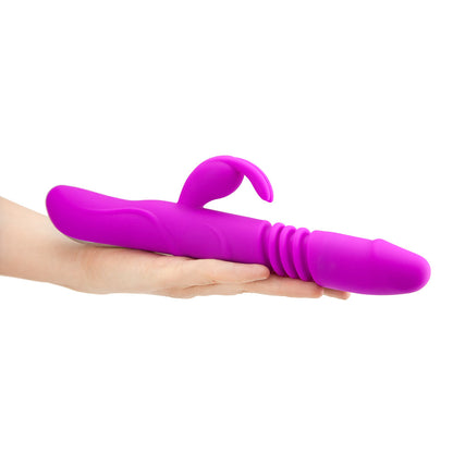 Heartbreaker Rechargeable thrusting rabbit vibrator