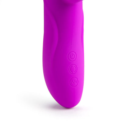 Heartbreaker Rechargeable thrusting rabbit vibrator