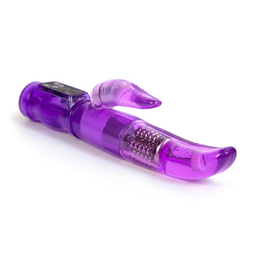 Eden dual tongue vibrator Rabbit vibrator with rotating beads