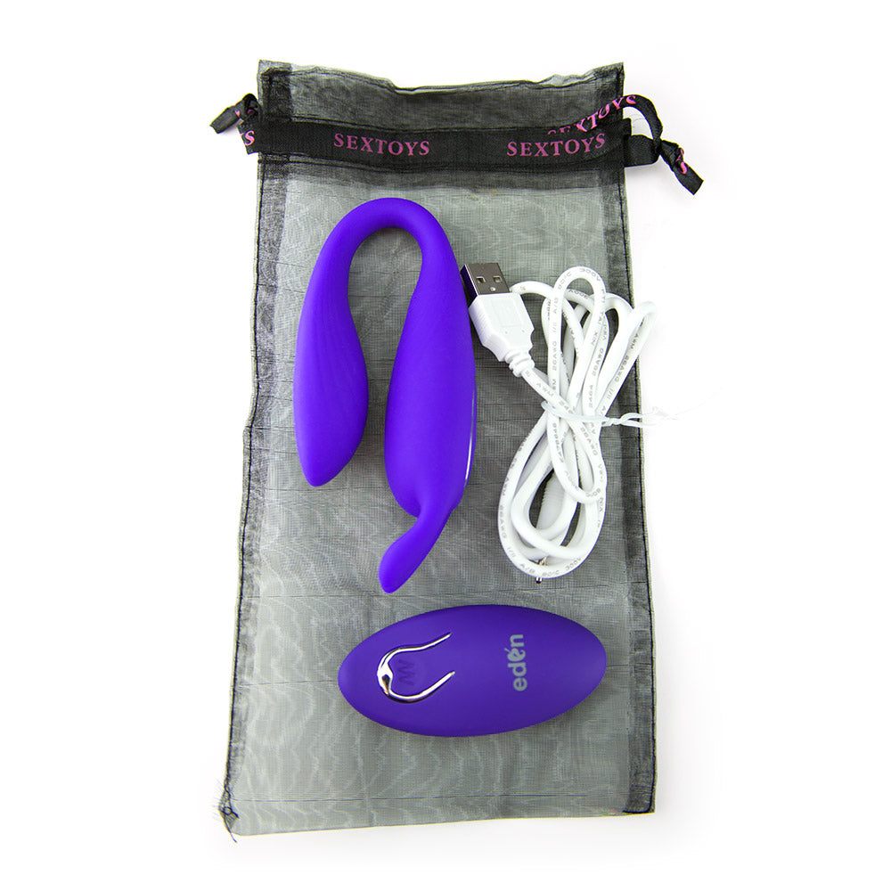 Passion Remote control C-shape vibe for couples