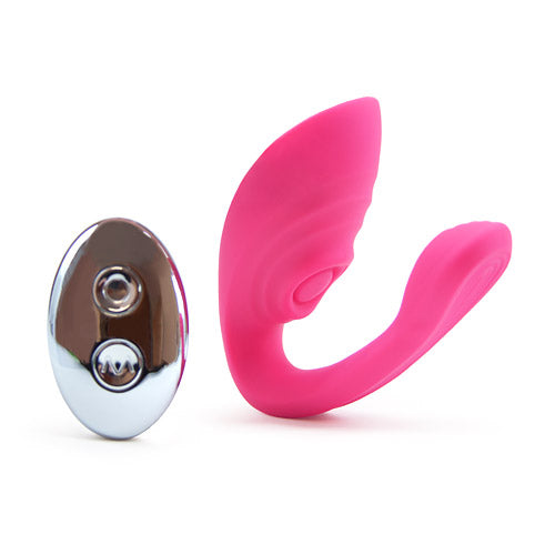 Love-U Remote control C-shape vibe for couples