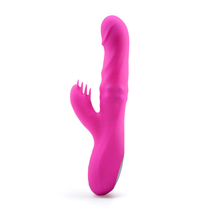 Flickering dual thruster Rechargeable thrusting rabbit vibrator