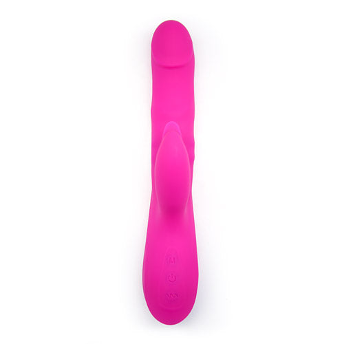 Flickering dual thruster Rechargeable thrusting rabbit vibrator