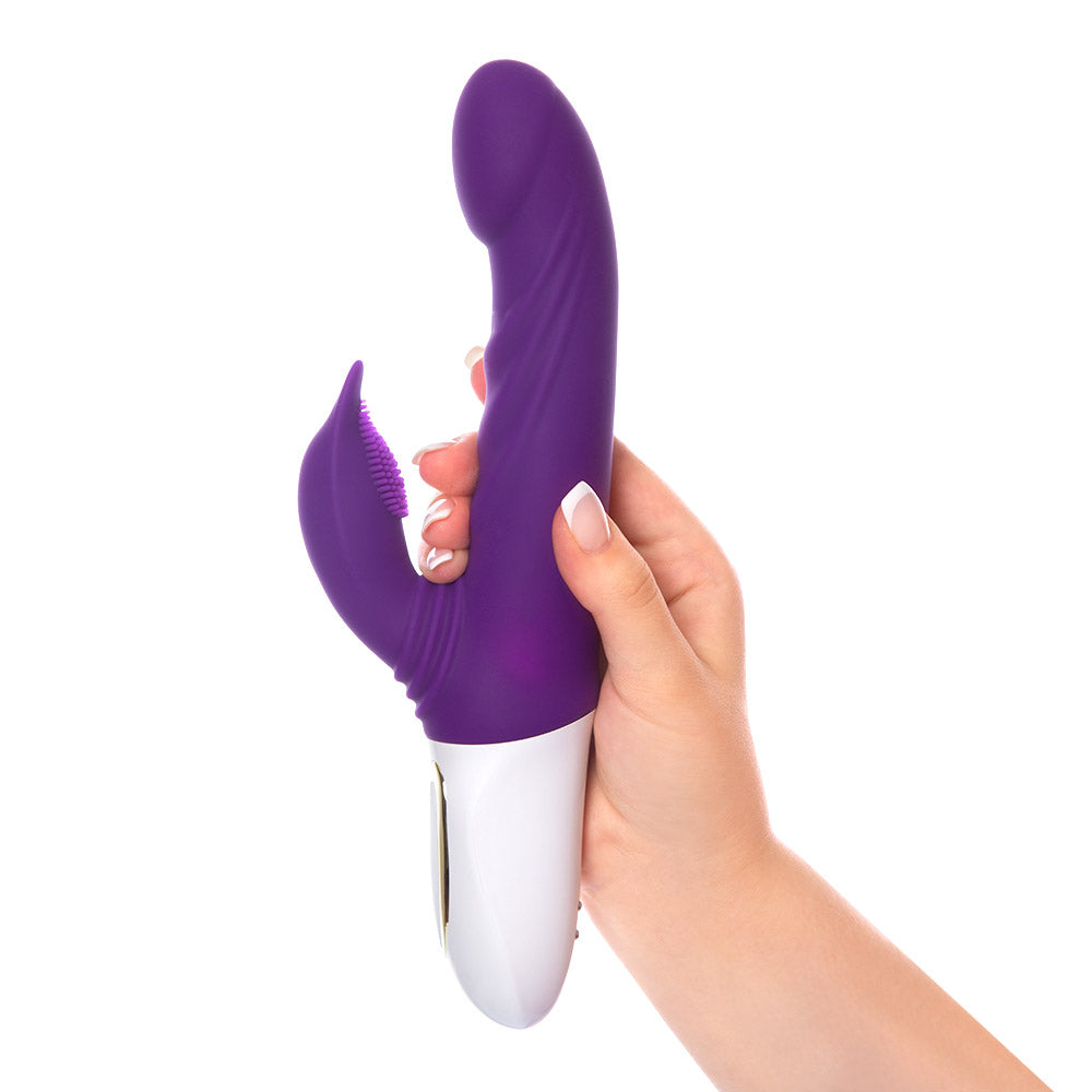 Dream lover Rabbit vibrator with swinging stimulator