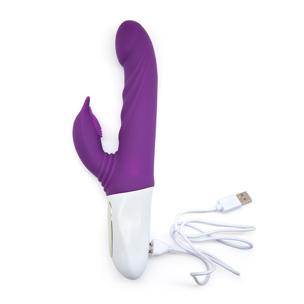 Dream lover Rabbit vibrator with swinging stimulator