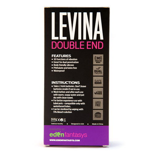 Levina double end Realistic double penetration vibrator