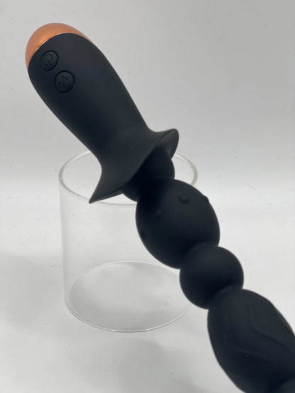 VIBRATING ANAL BEADS