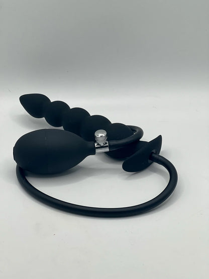 INFLATABLE SILICONE ANAL PLUG