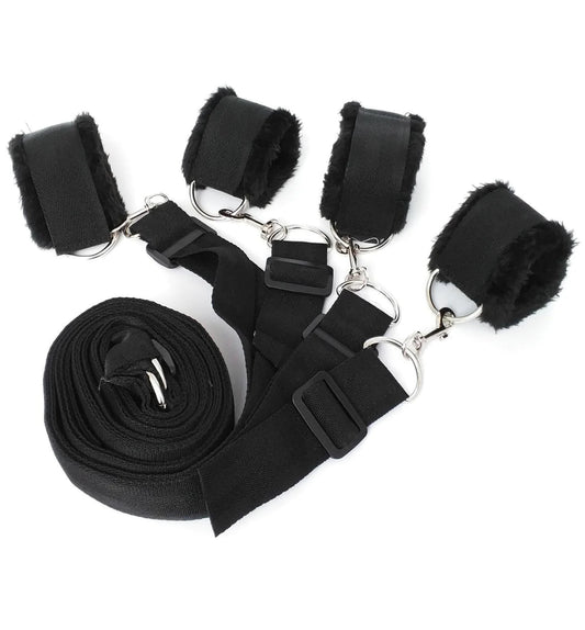 ANKLE & WRIST RESTRAINT SET