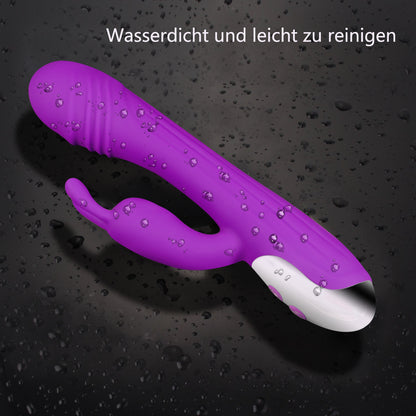 ARYA-7 Frequencies Usb Rechargeable Consoladores Vibrador Grande Dildo Sex Wand G Spot Rabbit Vibrator for women