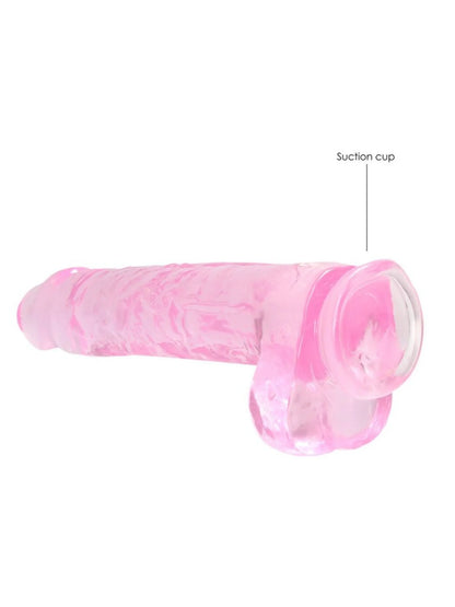 9 INCH REALROCK DILDO (PINK)