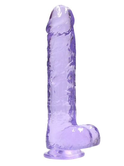 9 INCH REALROCK DILDO (PURPLE)