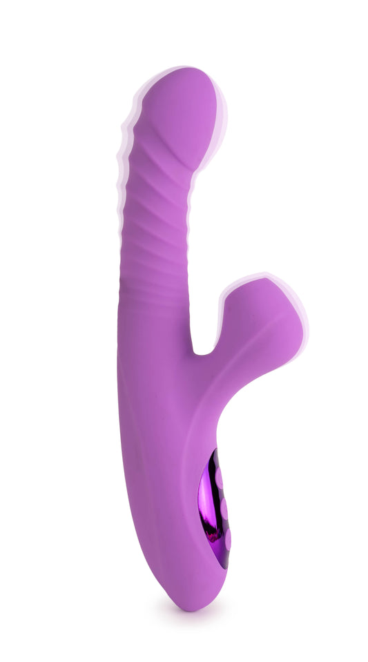 Thrusting 3-Motor Silicone Vibrator