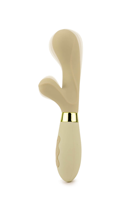 Adjustable Inflatable Rabbit Vibrator - 10 Speeds, Silicone & ABS