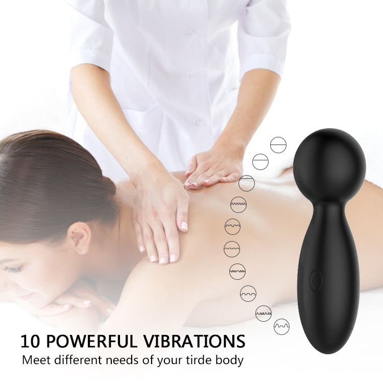 VIVI-Wireless Handled Compact Personal Power Mini Wand Massager Vibrator