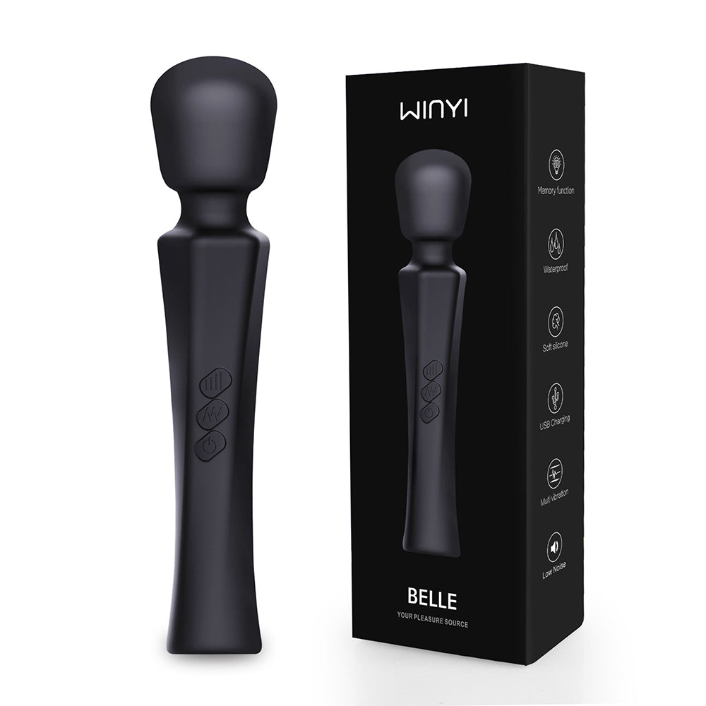 BELLE-Massage Products Foot Hand Neck Adult Vibrating Sex Toy Body Wand Massager For Woman