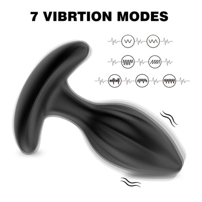 Mark-New Silicon Anal Stimulator Adult Sex Toys Electric Remote Anal Plug Vibrator Male Woman