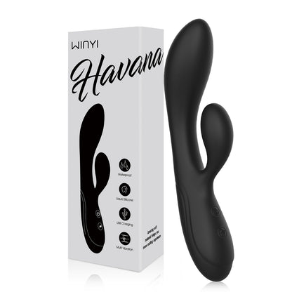 Wholesale Adult Sexual 10 Mode Rabbit Dual Vibrator Sex Toys For Woman Rose