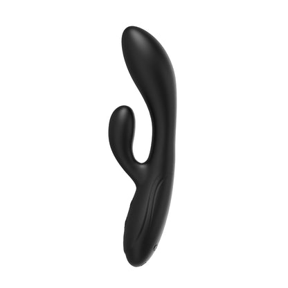 Wholesale Adult Sexual Dual Vibration Liquid Silicone 10 Mode Rabbit Vibrator Black