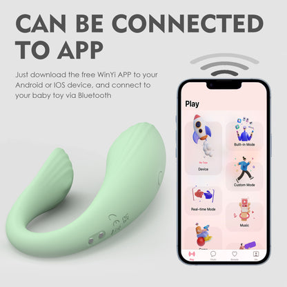 Doris-Wholesale OEM Vibrator Sex Toy Wireless Wearable App Controlled Couple Vibrator