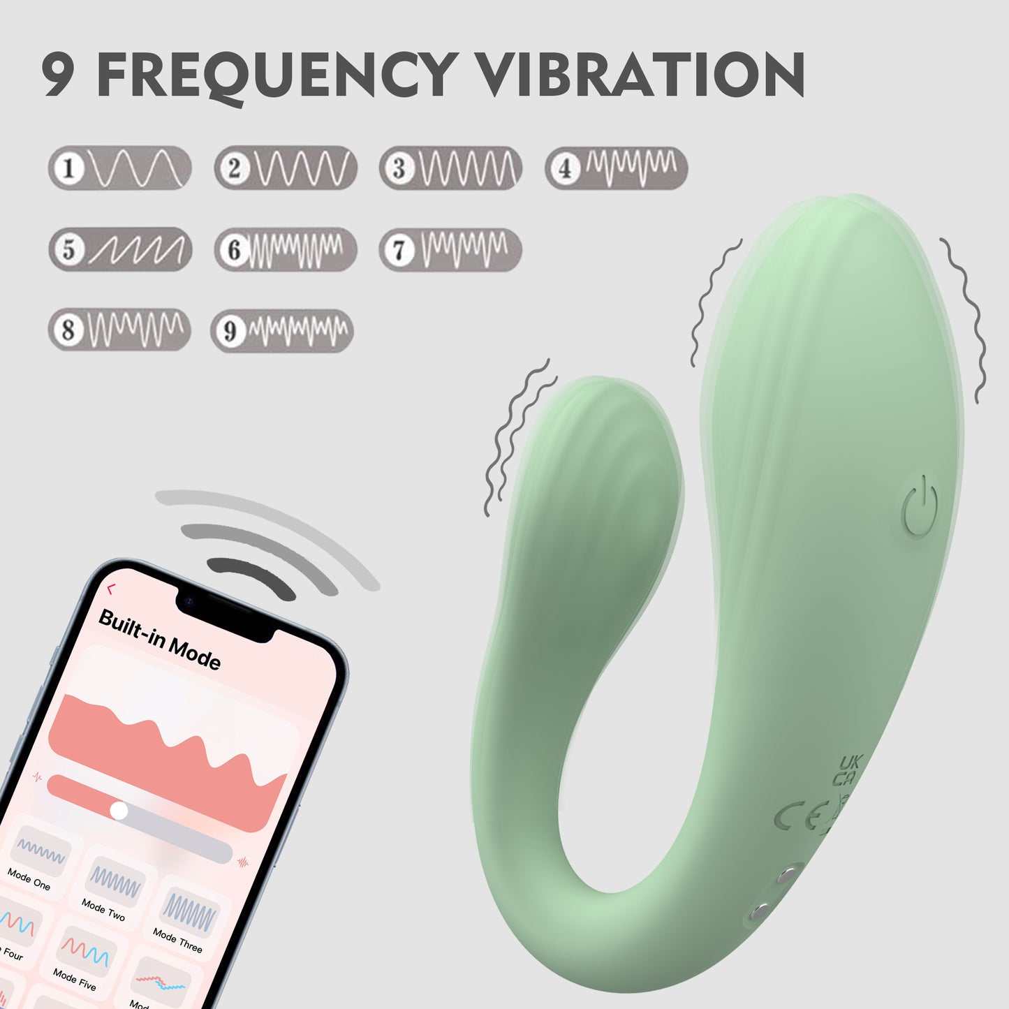 Doris-Wholesale OEM Vibrator Sex Toy Wireless Wearable App Controlled Couple Vibrator