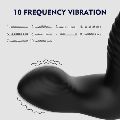 New Anal Sex Toy Slap 10 Mode Remote Rocking Heating Prostate Massager Manufacturer