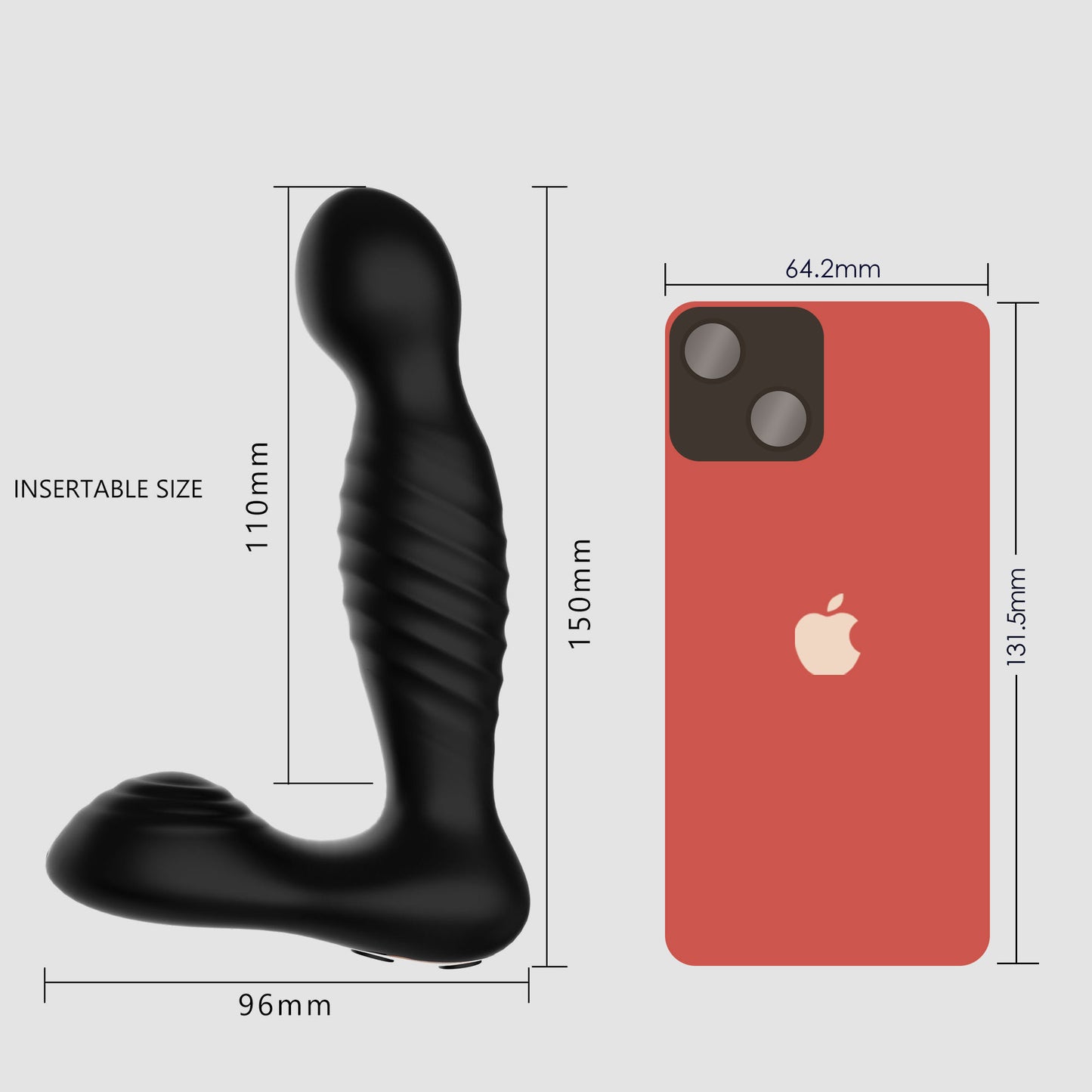 New Anal Sex Toy Slap 10 Mode Remote Rocking Heating Prostate Massager Manufacturer