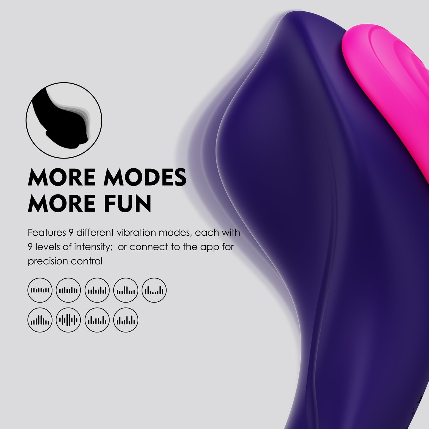 Caroline-APP Controlled Panty Vibrador Wireless Wearable Vibrator