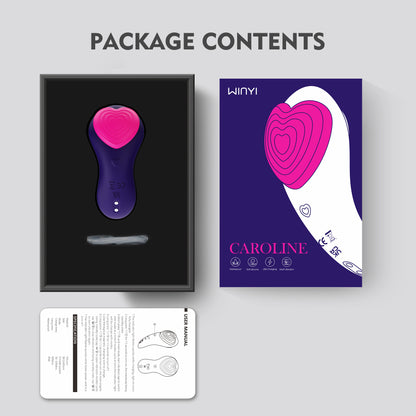 Caroline-APP Controlled Panty Vibrador Wireless Wearable Vibrator