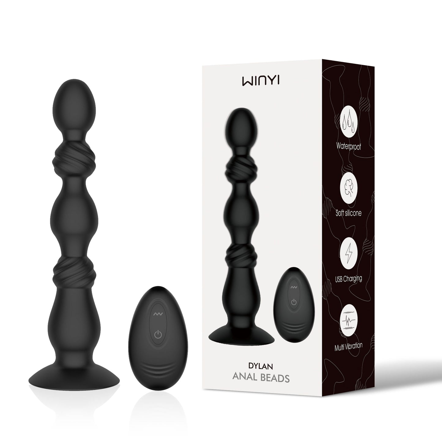 New Remote Controlled Anal Bead Vibrator