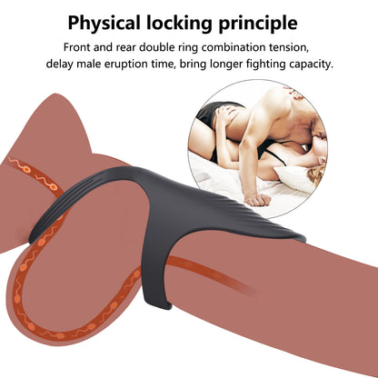 Men Penis Ring-Delay Ejaculation Silicone Cock Ring From WINYI