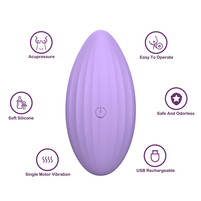 DAISY-Manufacturers 7 Speeds Breast Lactation Massager Sex Toy For Woman