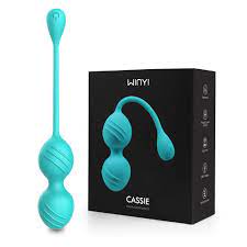 CASSIE-Sex Toy 10 Mode Touching Control Kegel Exercise Weights Silicone Kegel Ball For Women