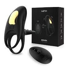 EDWIN-Rechargeable Remote Control Vibrating Cock Ring For Couple Sex Toys