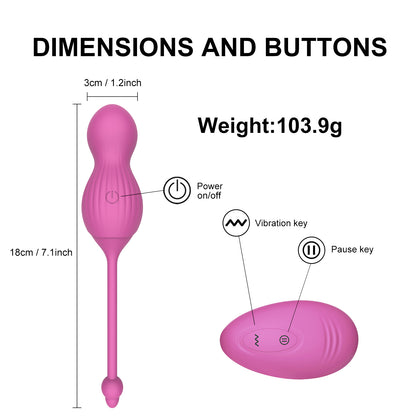 WINYI Sextoys Remote Controlled Usb Charging Vibrating Partum Kit Egg Vibrator Wireless Sex Toy For Women