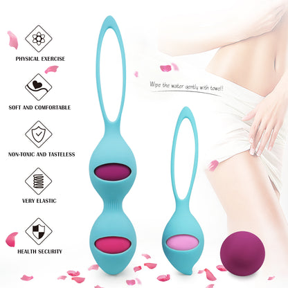 STELLA-High Quality Waterproof Women Toy Vagina Ben Wa Balls Set For Tightening