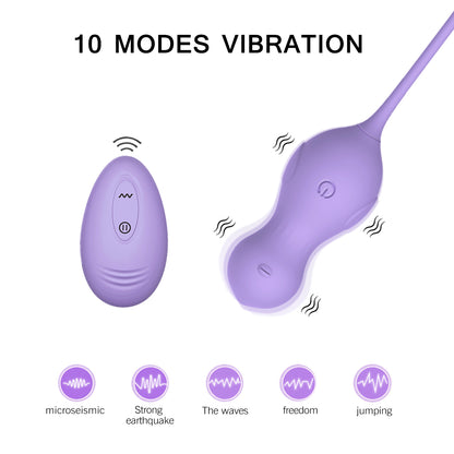 HEIDI-Pelvic Muscle Firming Device Ben Wa Ball Set Kegel Pelvic Floor Exerciser