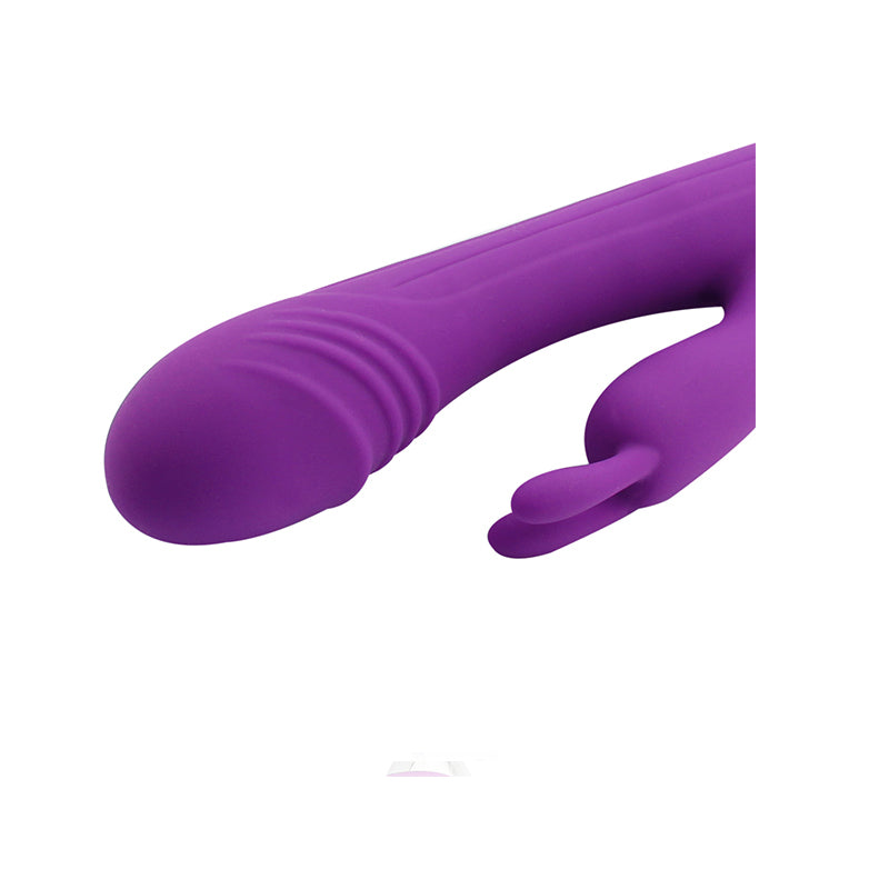 ARYA-Silicone G-spot Rabbit Vibrator Black